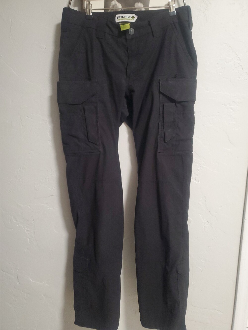 5.11 Tactical Women's Black Straight-Leg Cargo Pants